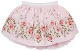Thumbnail for your product : MonnaLisa Rose Print Skirt