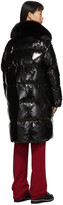Thumbnail for your product : Yves Salomon Black Fur & Down Four Coat