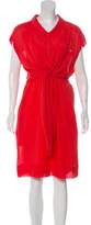Thumbnail for your product : Diane von Furstenberg Short Sleeve Knee-Length Dress