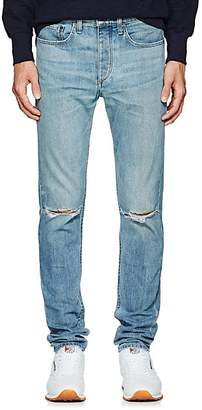 Rag & Bone Men's Fit 1 Distressed Skinny Jeans - Blue