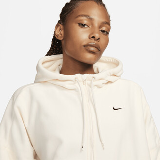 Nike Women's Therma-FIT One Oversized Full-Zip Fleece Hoodie in