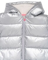 Thumbnail for your product : Billieblush Nylon puffer jacket w/ sequined logo