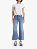 Thumbnail for your product : Mother Tomcat Roller High Waisted Crop Flare Jean