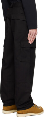 GR10K Black Shank Structured Cargo Pants - ShopStyle