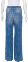 Thumbnail for your product : Etoile Isabel Marant Flared High-Rise Jeans