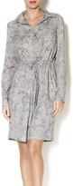 Thumbnail for your product : Playa Post French Grey Shirt-Dress