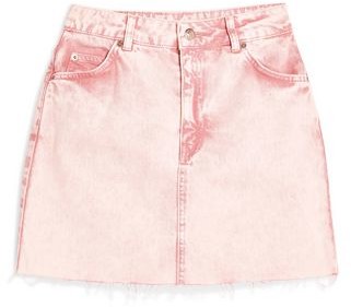 topshop jeans skirt