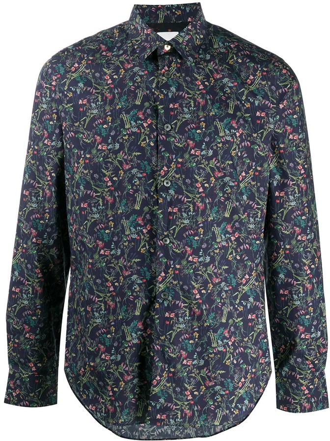 floral print dress shirt