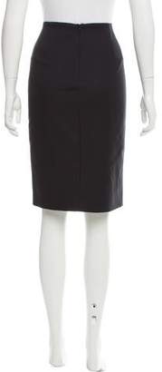 L'Agence Knee-Length Pencil Skirt