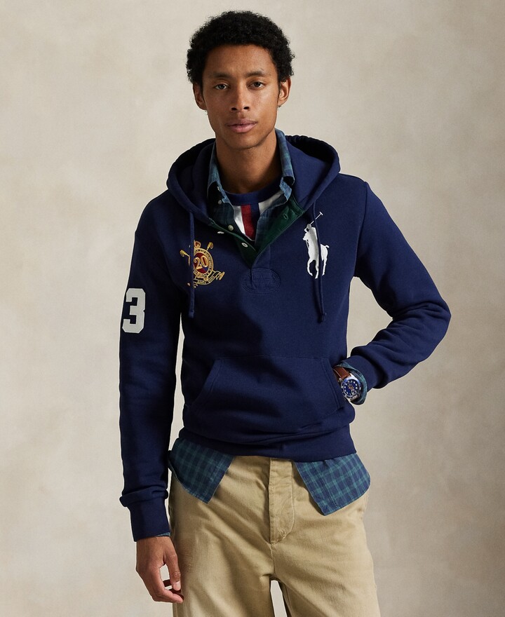 Polo Ralph Lauren Men's Big Pony 20th Anniversary Crest Hoodie