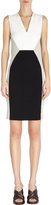 Thumbnail for your product : Stella McCartney Cutout-Back Colorblock Sheath