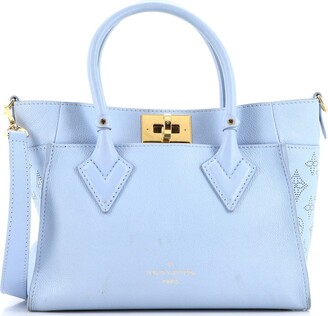 Louis Vuitton Bag Francoise TST Blue Navy Tote Hand Ladies