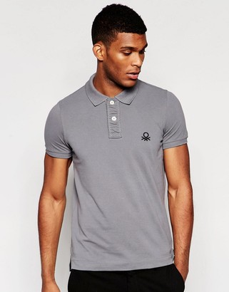 Benetton Polo Shirt In Slim Fit
