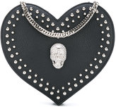 Philipp Plein - heart shoulder bag - women - Cuir/metal - Taille Unique