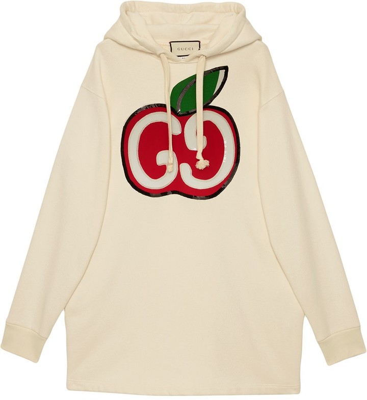 cream gucci hoodie