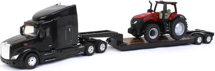Tomy 1/32 Case Ih Afs Connect Magnum 380 with Peterbilt Model 579