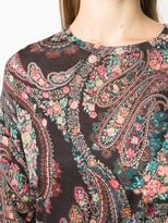 Thumbnail for your product : Etro paisley print elbow-sleeved T-shirt