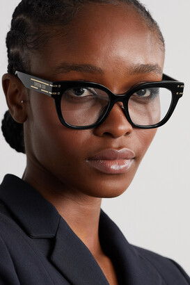 Dior Sunglasses Diorsignatureo B2i Square-frame Acetate And Gold-tone Optical  Glasses - Black - ShopStyle Eyeglasses
