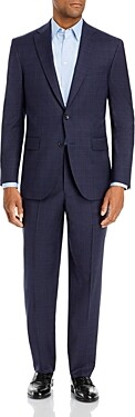 Jack Victor Tonal Micro Check Regular Fit Suit