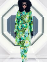 Thumbnail for your product : 8 MONCLER RICHARD QUINN Charlie Floral Coated Cotton-canvas Raincoat