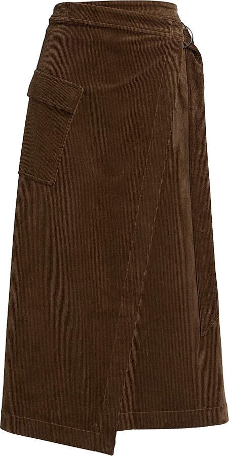 Mid Length Corduroy Skirts ShopStyle UK