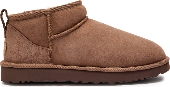 UGG Classic Ultra Mini Suede Ankle Boots