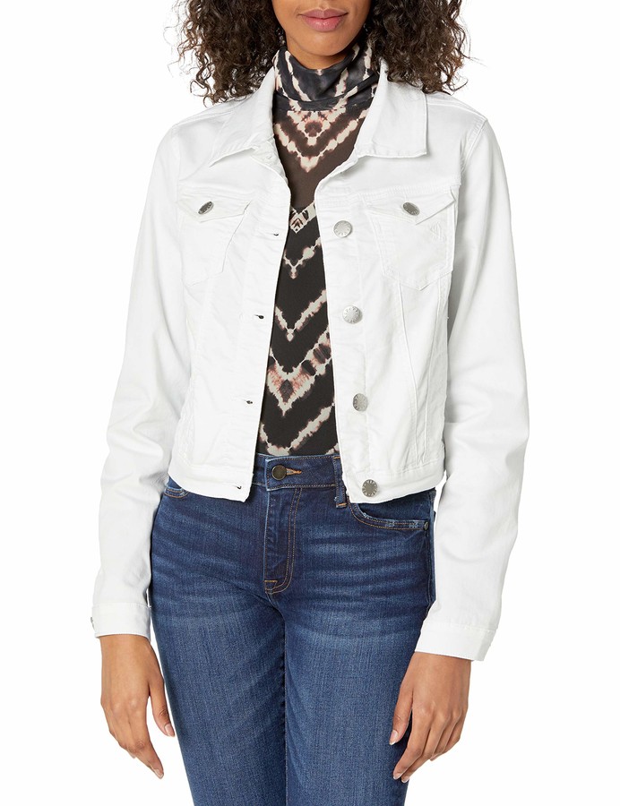 white distressed jacket