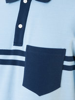 Thumbnail for your product : Cerruti double stripe polo shirt