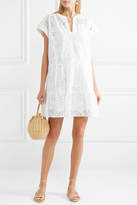 Thumbnail for your product : Saloni Ashley Broderie Anglaise Cotton Mini Dress