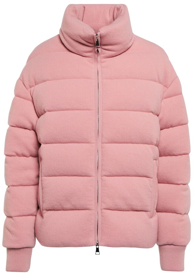 Moncler Cayeux wool and cashmere down jacket - ShopStyle