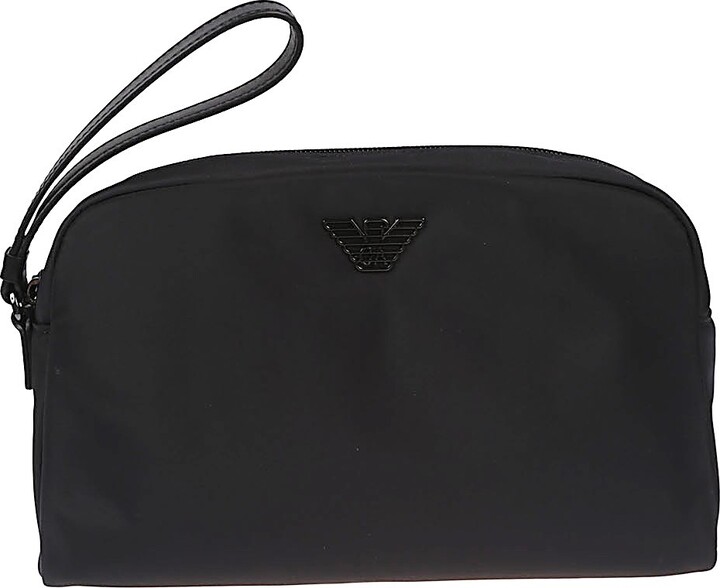 Emporio Armani Logo Nylon Beauty-Case