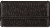 Thumbnail for your product : McQ Textured leather wallet