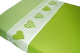 Thumbnail for your product : Taftan Hearts Checks Top Sheet 120 x 150cm (Dark Pink)