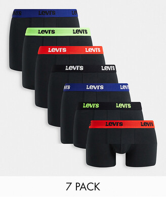 Levi's 7 pack gift set trunks in multi - ShopStyle Boxers