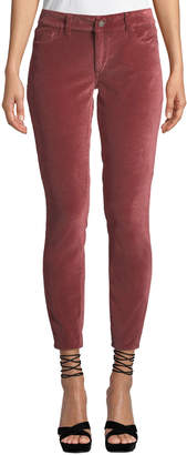 DL1961 Premium Denim Margaux Mid-Rise Instasculpt Velvet Pants