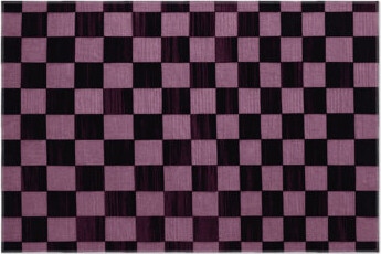 Hokku Designs Checkered Purple Indoor and Outdoor Area Rug