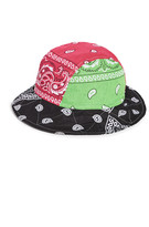 Thumbnail for your product : Arizona Love Bandana Bob Mixed Green Bucket Hat