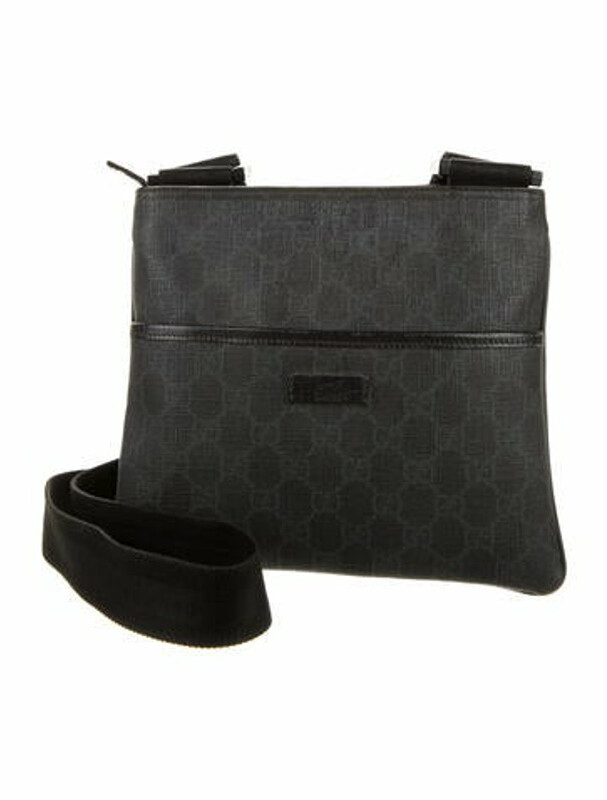 Gucci GG Supreme Messenger Bag Grey ShopStyle