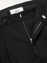 Thumbnail for your product : Mr P. Pleated Cotton-Twill Trousers