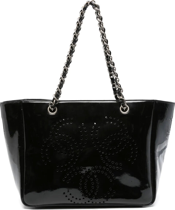 Chanel Pre Owned 1999-2001 Leather Tote Bag