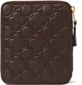 Thumbnail for your product : Comme des Garcons Zip-Around Embossed-Leather Wallet