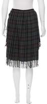 Thumbnail for your product : Hache Asymmetrical Wool Skirt w/ Tags