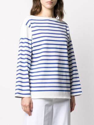 Philosophy di Lorenzo Serafini striped long sleeved T-shirt