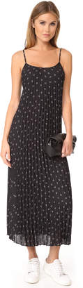 Vince Ditsy Floral Pleated Dress