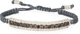 Thumbnail for your product : Armenta New World Pull Cord Bracelet with Black Sapphires