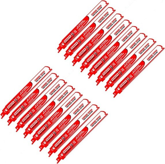 Diablo16Packof6Inch8TPICarbideTippedReciprocatingBlades#DS0908CF-16PK