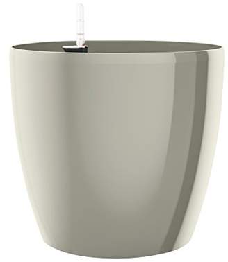 Emsa Flower Pot, Self Watering System, Ø 30cm, Silk Grey, CASA BRILLIANT, 517570