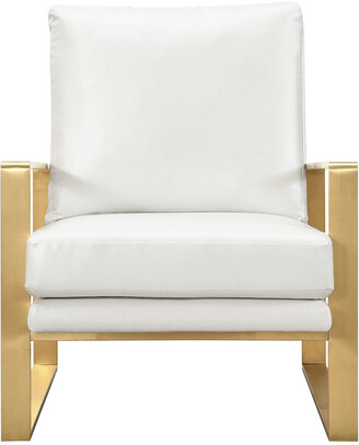 Tov Mott Textured Chair In Pearl