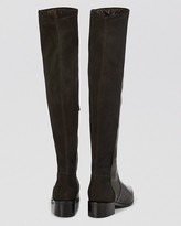 Thumbnail for your product : Karen Millen Flat Over The Knee Boots - Leather & Suede