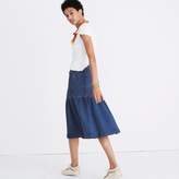 Thumbnail for your product : Madewell Denim Bayview Tiered Midi Skirt